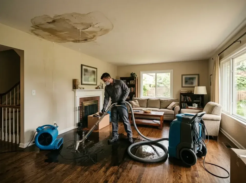 attic-pipe-burst-ceiling-drip-008 — frequently asked questions, Water Damage Restoration & Carpet Care in Brooktrails, CA